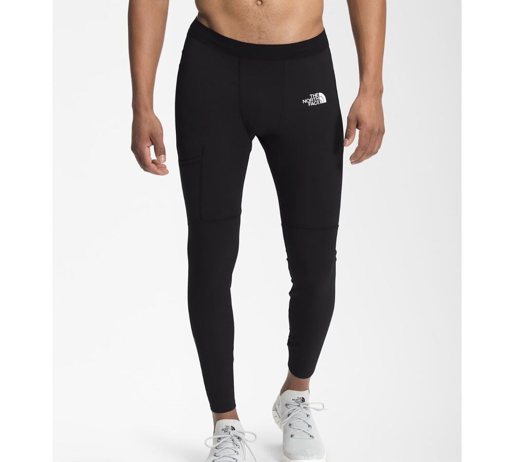 The North Face Winter Warm Pro Tights Mens Size XL Black Activewear Drawstring